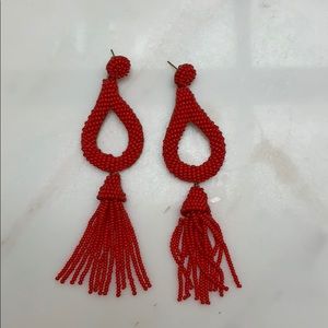 Anthropologie Tassel Earrings